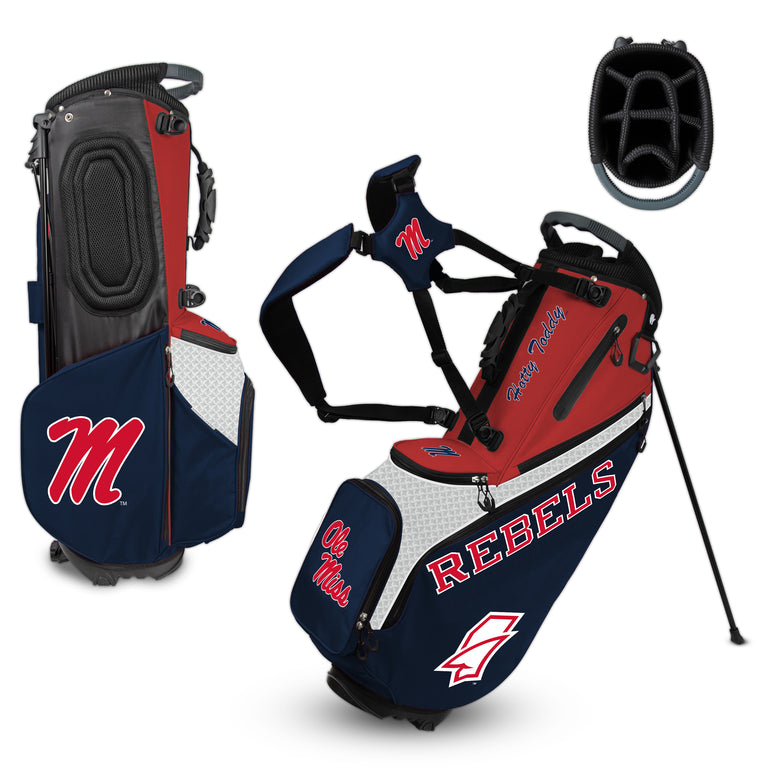 NCAA Team Effort Back Nine Ole Miss Rebels Stand Bag