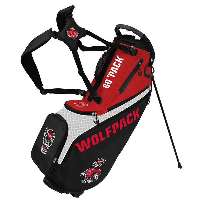 NCAA Team Effort Back Nine NC State Wolfpack Stand Bag