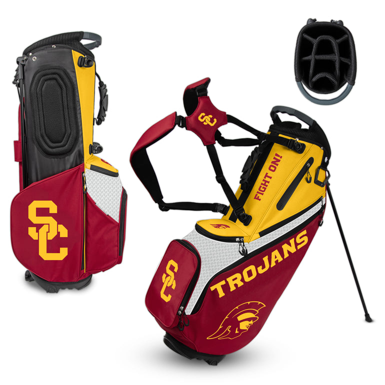 NCAA Team Effort Back Nine USC Trojans Stand Bag