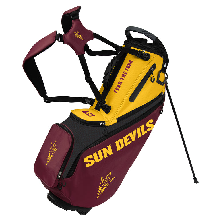 NCAA Team Effort Back Nine Arizona State Sun Devils Stand Bag