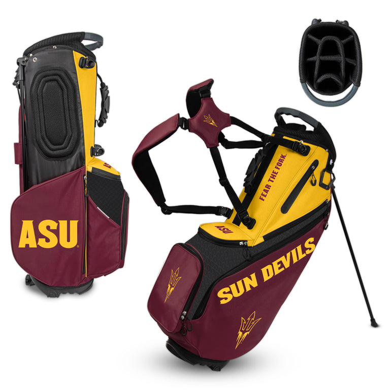 NCAA Team Effort Back Nine Arizona State Sun Devils Stand Bag