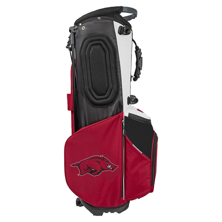 NCAA Team Effort Back Nine Arkansas Razorbacks Stand Bag