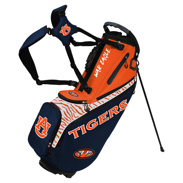 NCAA Team Effort Back Nine Auburn Tigers Stand Bag