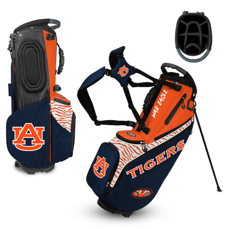 NCAA Team Effort Back Nine Auburn Tigers Stand Bag