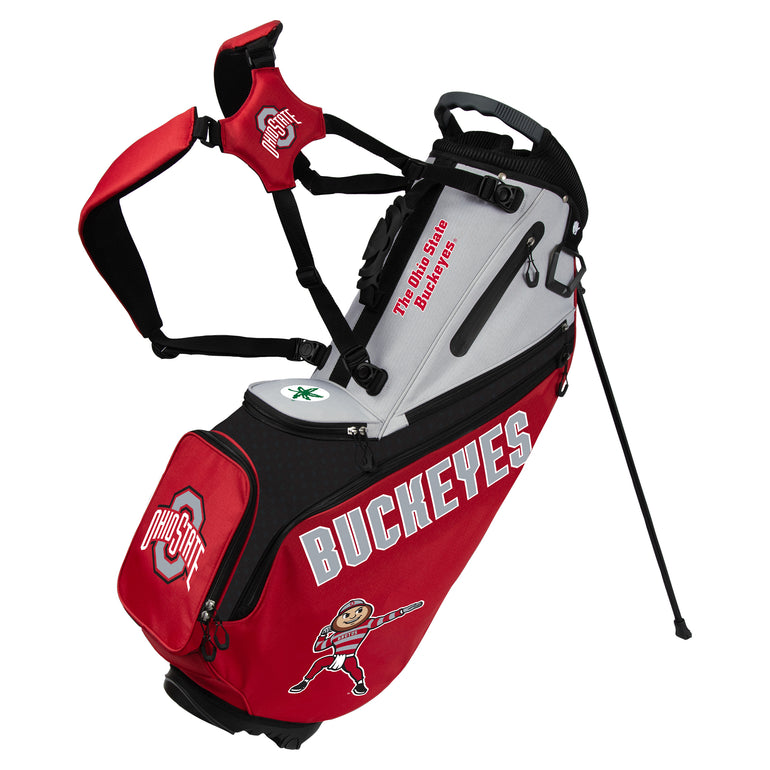 NCAA Team Effort Back Nine Ohio State Buckeyes Stand Bag