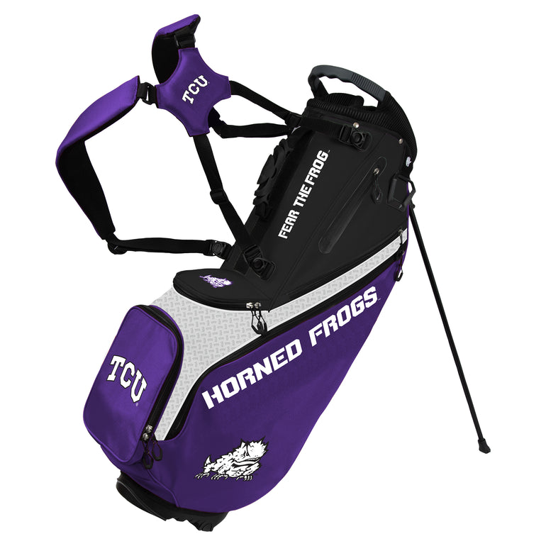 NCAA Team Effort Back Nine TCU Horned Frogs Stand Bag