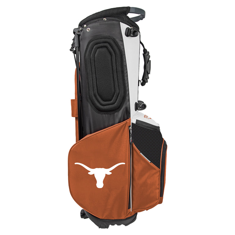 NCAA Team Effort Back Nine Texas Longhorns Stand Bag