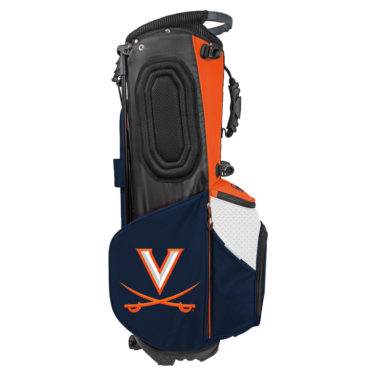 NCAA Team Effort Back Nine Virginia Cavaliers Stand Bag