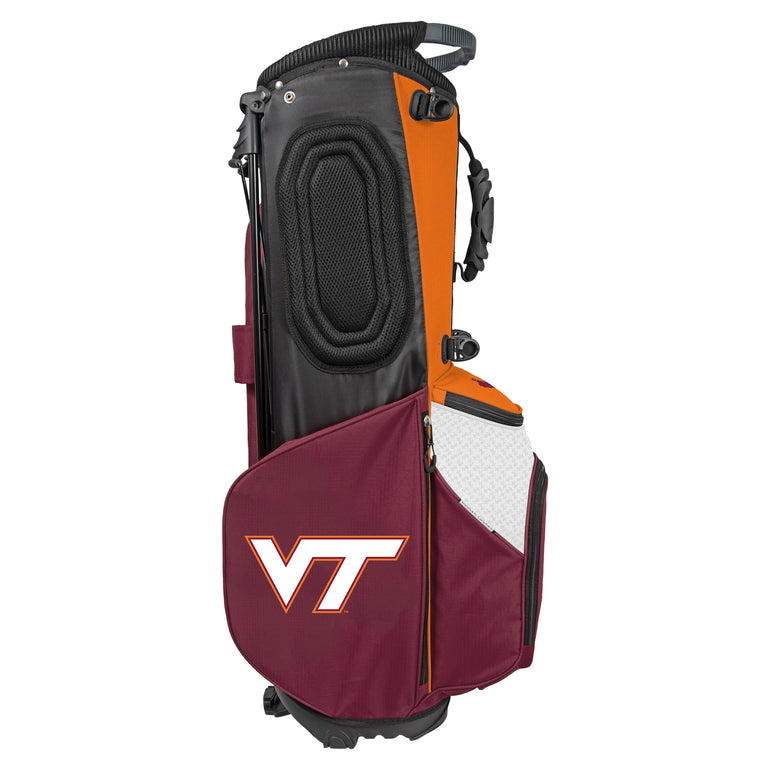 NCAA Team Effort Back Nine Virginia Tech Hokies Stand Bag