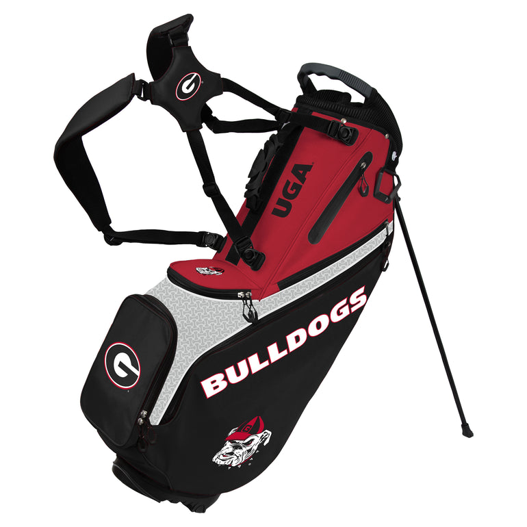 NCAA Team Effort Back Nine Georgia Bulldogs Stand Bag