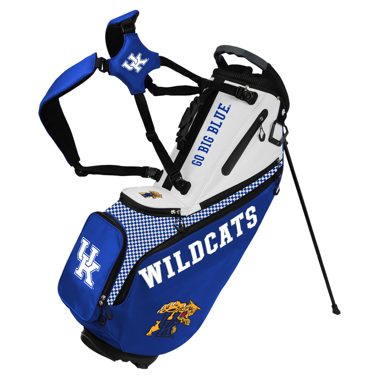 NCAA Team Effort Back Nine Kentucky Wildcats Stand Bag