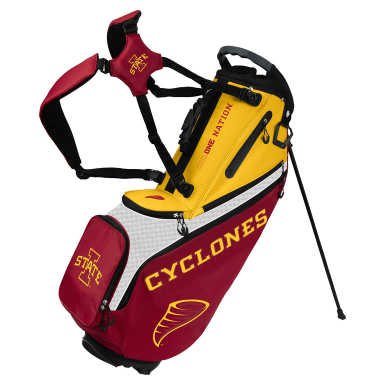 NCAA Team Effort Back Nine Iowa State Cyclones Stand Bag