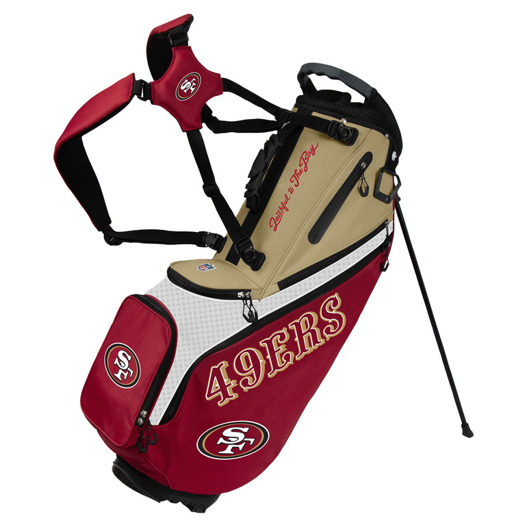 NFL Team Effort Back Nine San Francisco 49ers Stand Bag