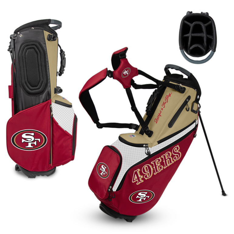 NFL Team Effort Back Nine San Francisco 49ers Stand Bag