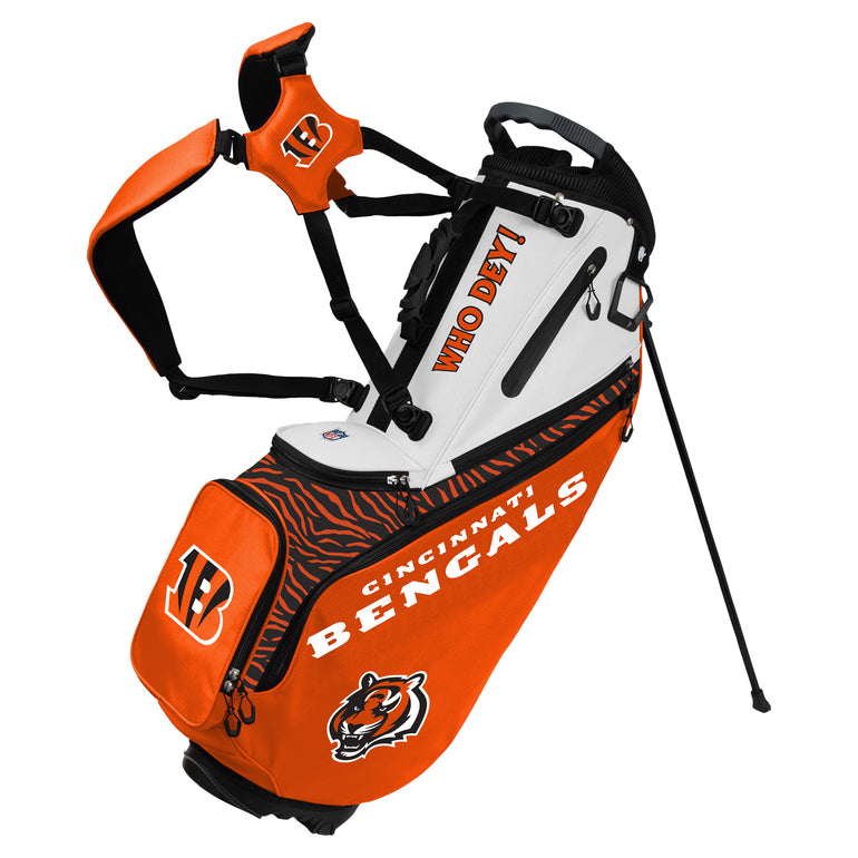 NFL Team Effort Back Nine Cincinnati Bengals Stand Bag
