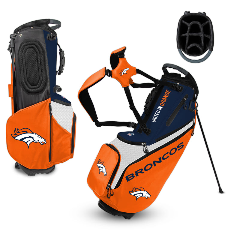 NFL Team Effort Back Nine Denver Broncos Stand Bag