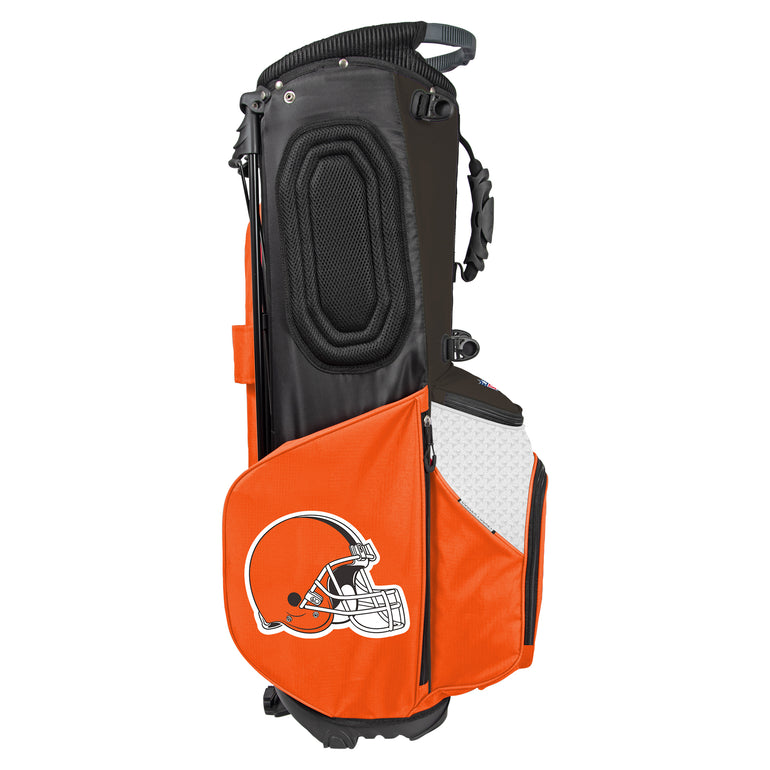 NFL Team Effort Back Nine Cleveland Browns Stand Bag