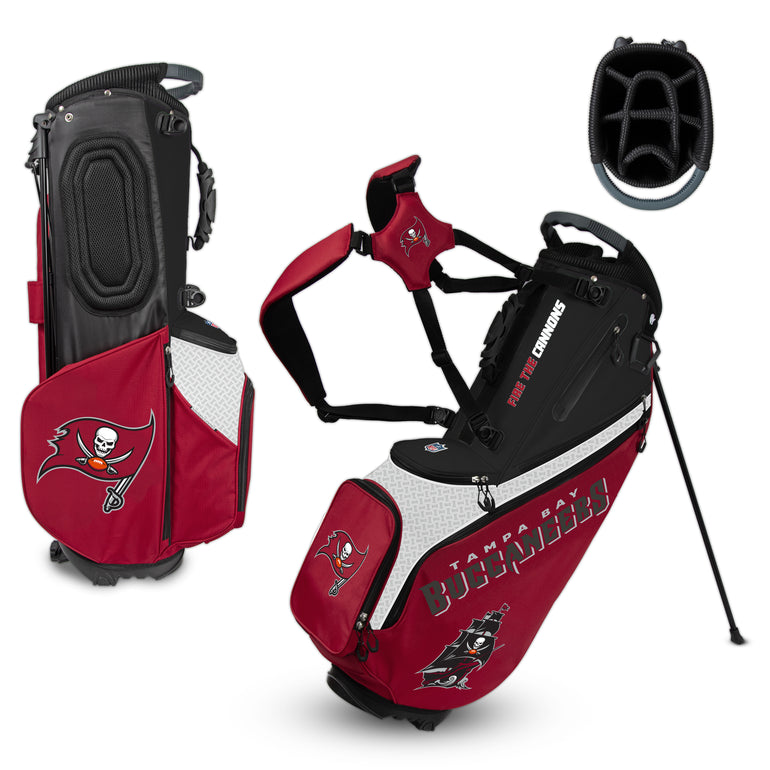 NFL Team Effort Back Nine Tampa Bay Buccaneers Stand Bag