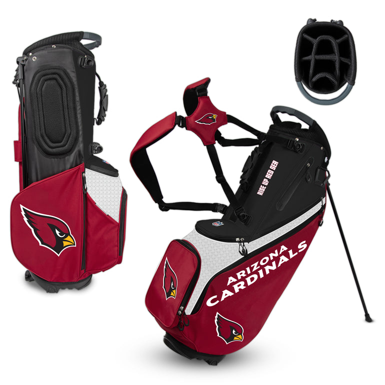 NFL Team Effort Back Nine Arizona Cardinals Stand Bag