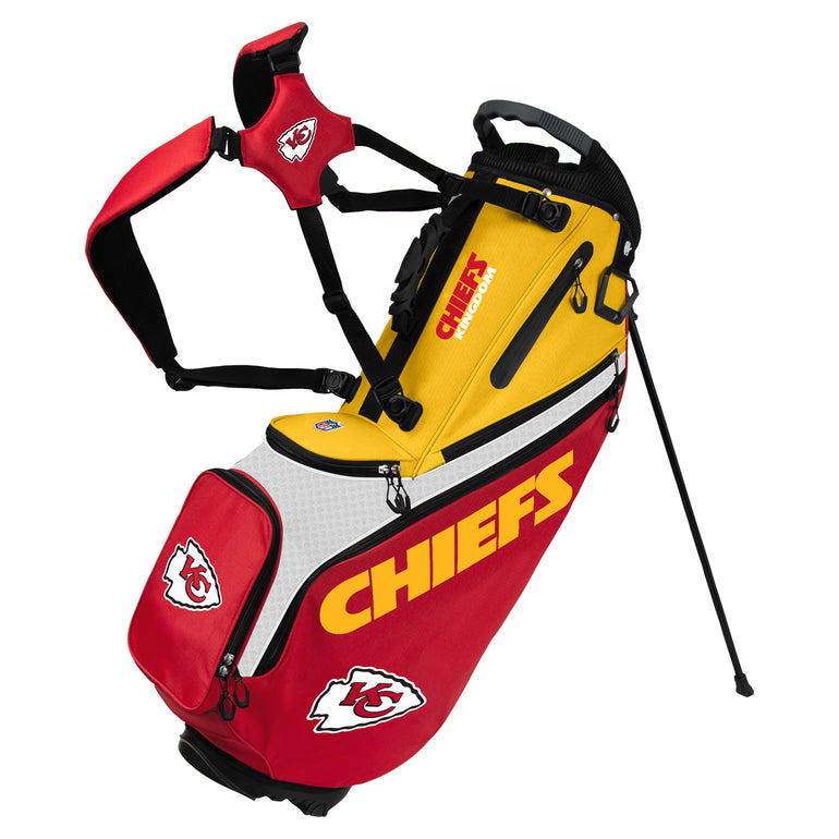 NFL Team Effort Back Nine Kansas City Chiefs Stand Bag