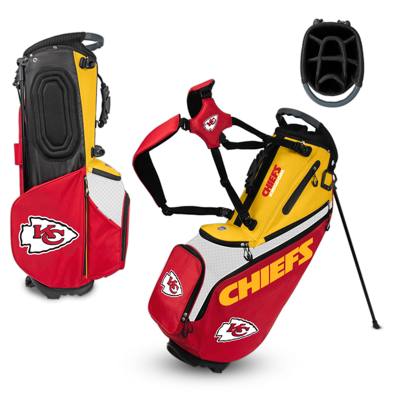 NFL Team Effort Back Nine Kansas City Chiefs Stand Bag