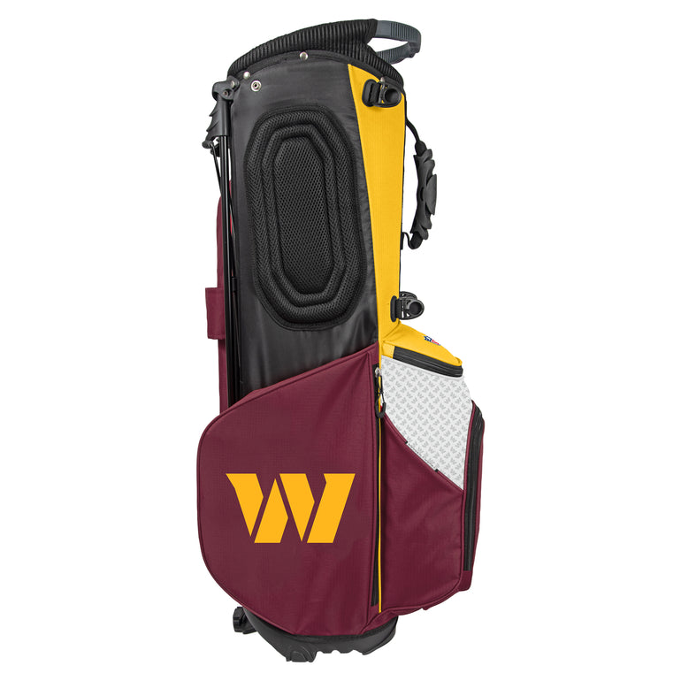 NFL Team Effort Back Nine Washington Commanders Stand Bag