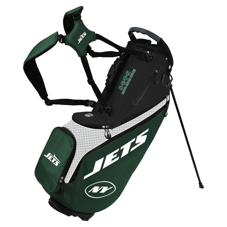 NFL Team Effort Back Nine New York Jets Stand Bag