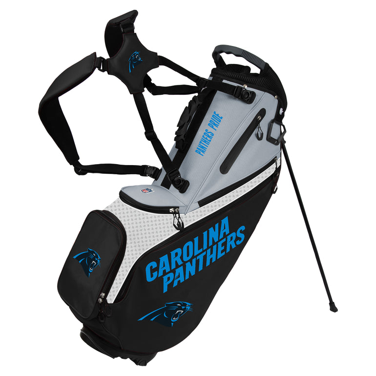 NFL Team Effort Back Nine Carolina Panthers Stand Bag