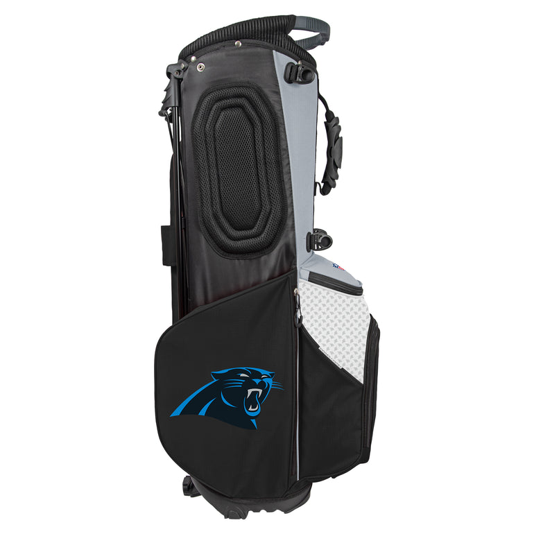 NFL Team Effort Back Nine Carolina Panthers Stand Bag