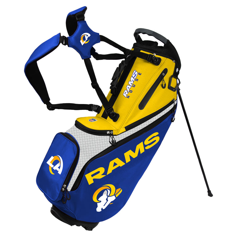 NFL Team Effort Back Nine Los Angeles Rams Stand Bag