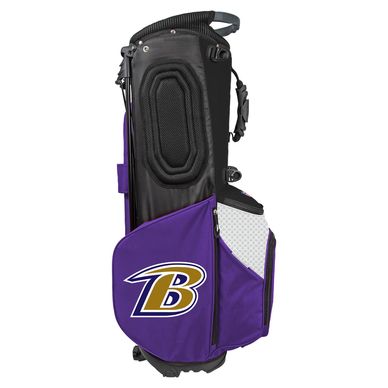 NFL Team Effort Back Nine Baltimore Ravens Stand Bag