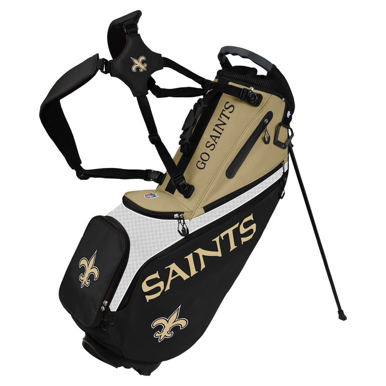 NFL Team Effort Back Nine New Orleans Saints Stand Bag