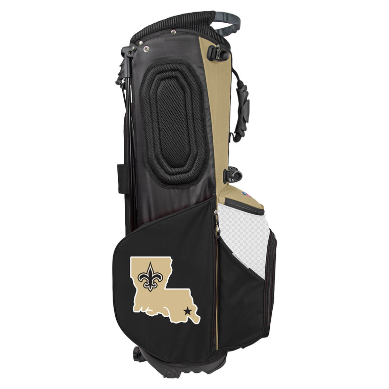 NFL Team Effort Back Nine New Orleans Saints Stand Bag
