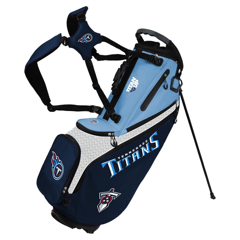 NFL Team Effort Back Nine Tennessee Titans Stand Bag