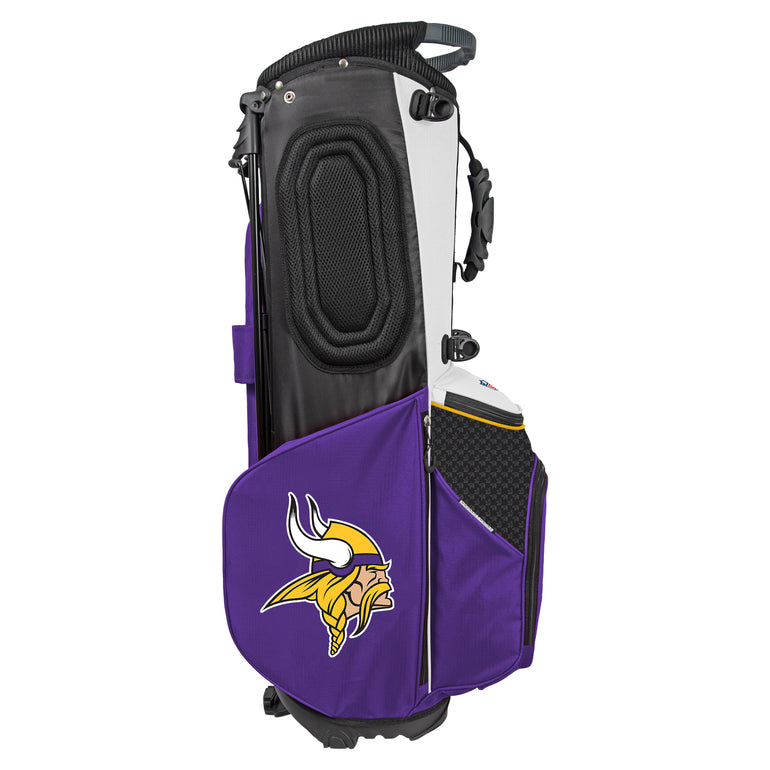 NFL Team Effort Back Nine Minnesota Vikings Stand Bag