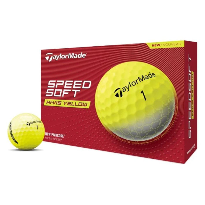 TaylorMade SpeedSoft Golf Balls 24 - White