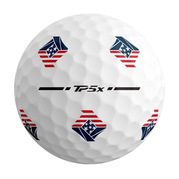 TaylorMade TP5x PIX USA Golf Balls 24