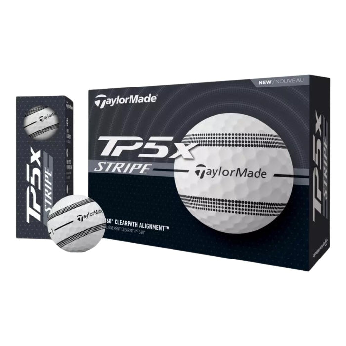 TaylorMade TP5x Stripe Golf Balls 24