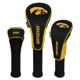 Team Effort NCAA Collegiate Set of 3 Headcovers Iowa