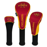 Team Effort NCAA Collegiate Set of 3 Headcovers Iowa State