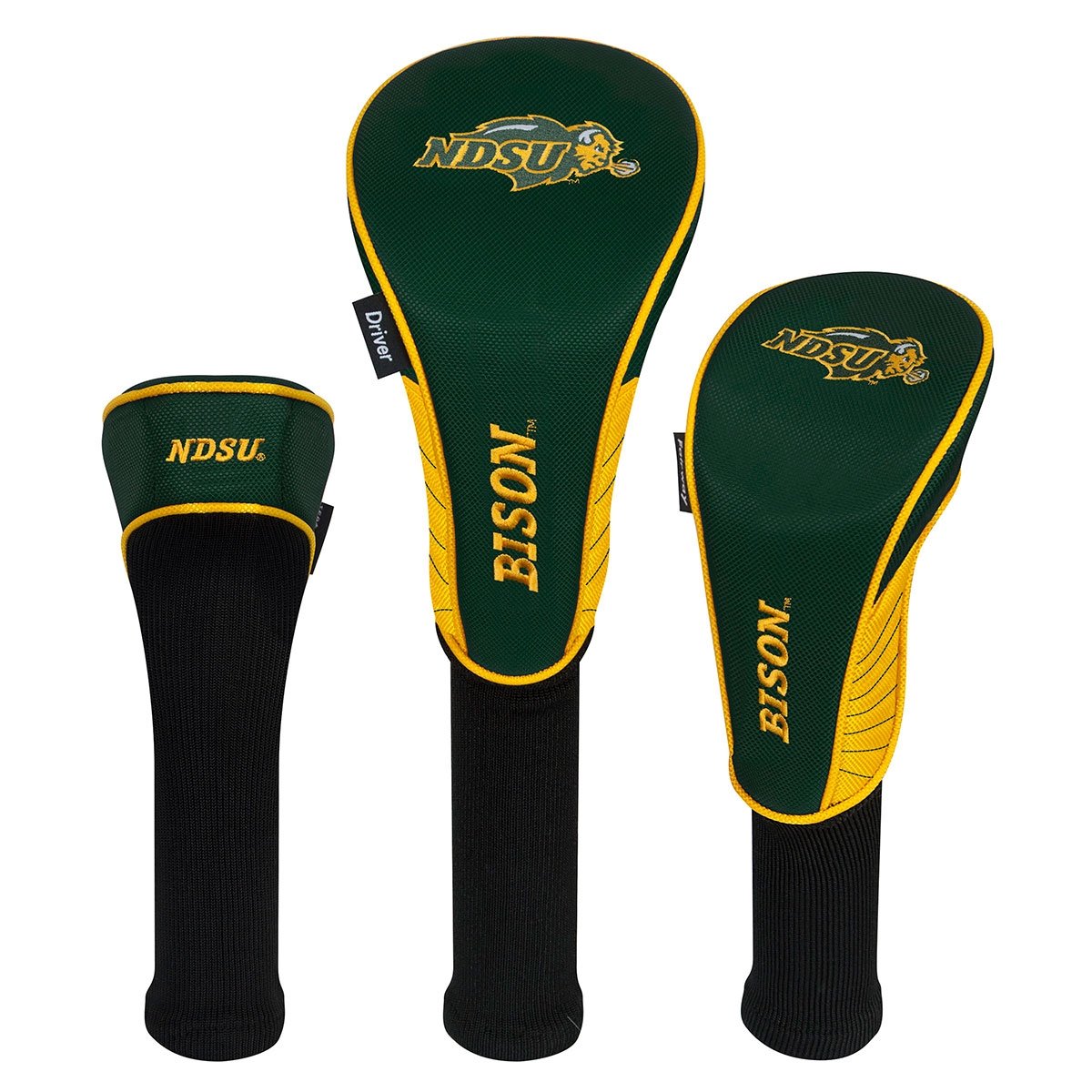 Team Effort NCAA Collegiate Set of 3 Headcovers NDSU