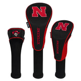 Team Effort NCAA Collegiate Set of 3 Headcovers Nebraska