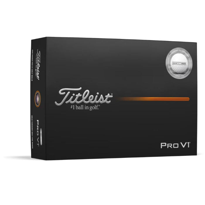 Titleist Pro V1 Enhanced Alignment Golf Balls 2025