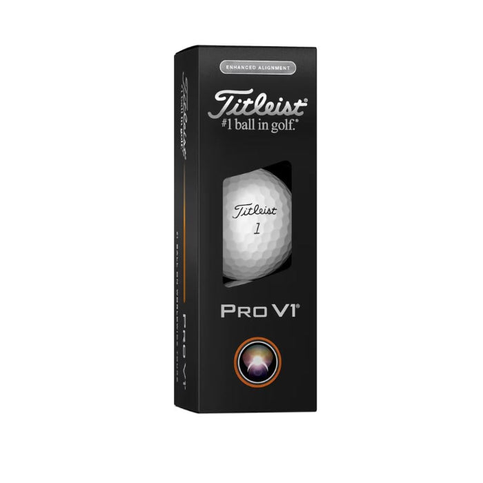 Titleist Loyalty Rewarded Pro V1 Enhanced Alignment Golf Balls (4 Dozen)