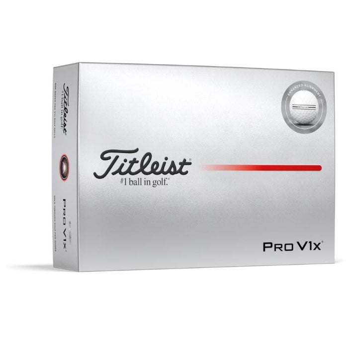 Titleist Pro V1x Enhanced Alignment Golf Balls 2025