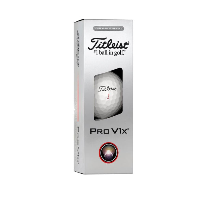 Titleist Loyalty Rewarded Pro V1x Enhanced Alignment Golf Balls (4 Dozen)