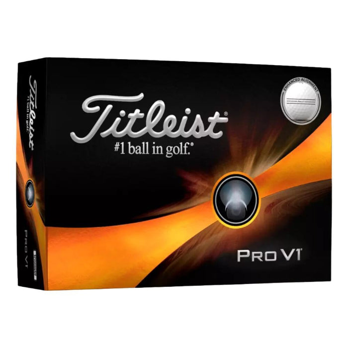 Titleist Pro V1 Enhanced Alignment Golf Balls 24