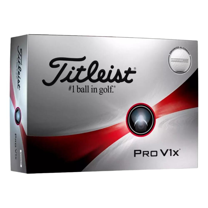 Titleist Pro V1x Enhanced Alignment Golf Balls 24