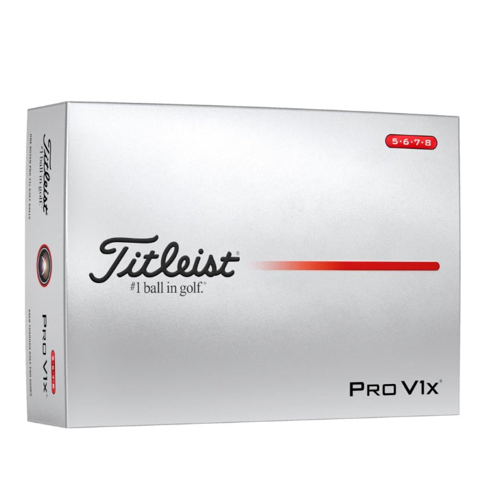 Titleist Pro V1x High Number Golf Balls 2025
