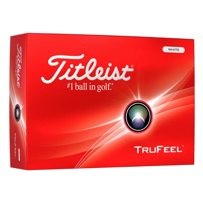 Titleist TruFeel White Golf Balls 24